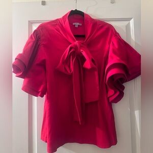 Red blouse
